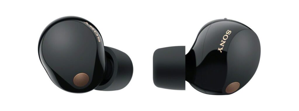 Sony WF-1000XM5 earbuds with AI-powered noise cancellation