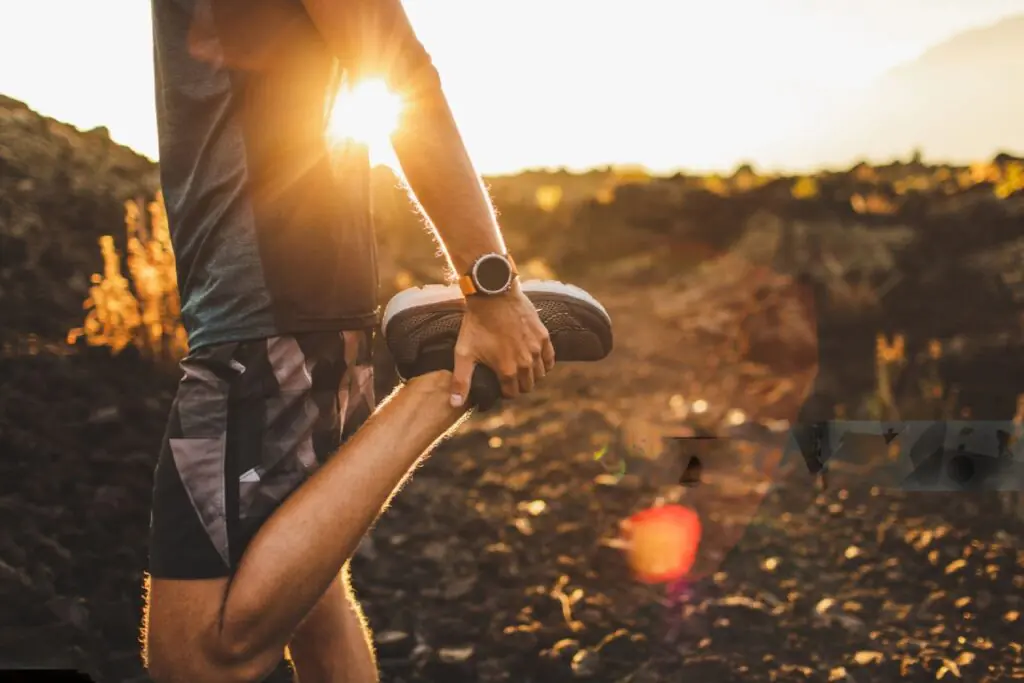 Kinetic smartwatch on an adventurer's wrist