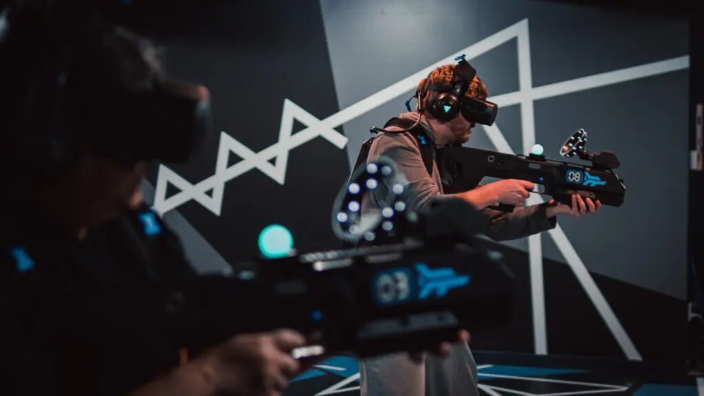 showcasing the immersive experience of Virtual Reality Sandbox Games