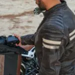 close-up of a Bluetooth jacket