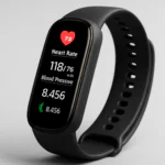 Smart Heart Rate and Blood Pressure Bracelet