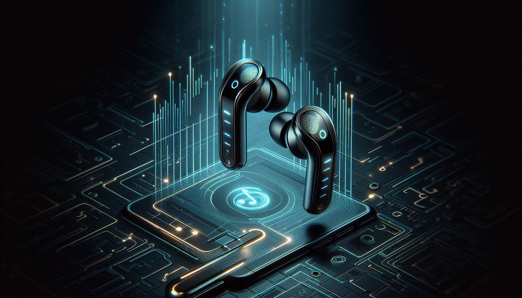 High bass Bluetooth earphones