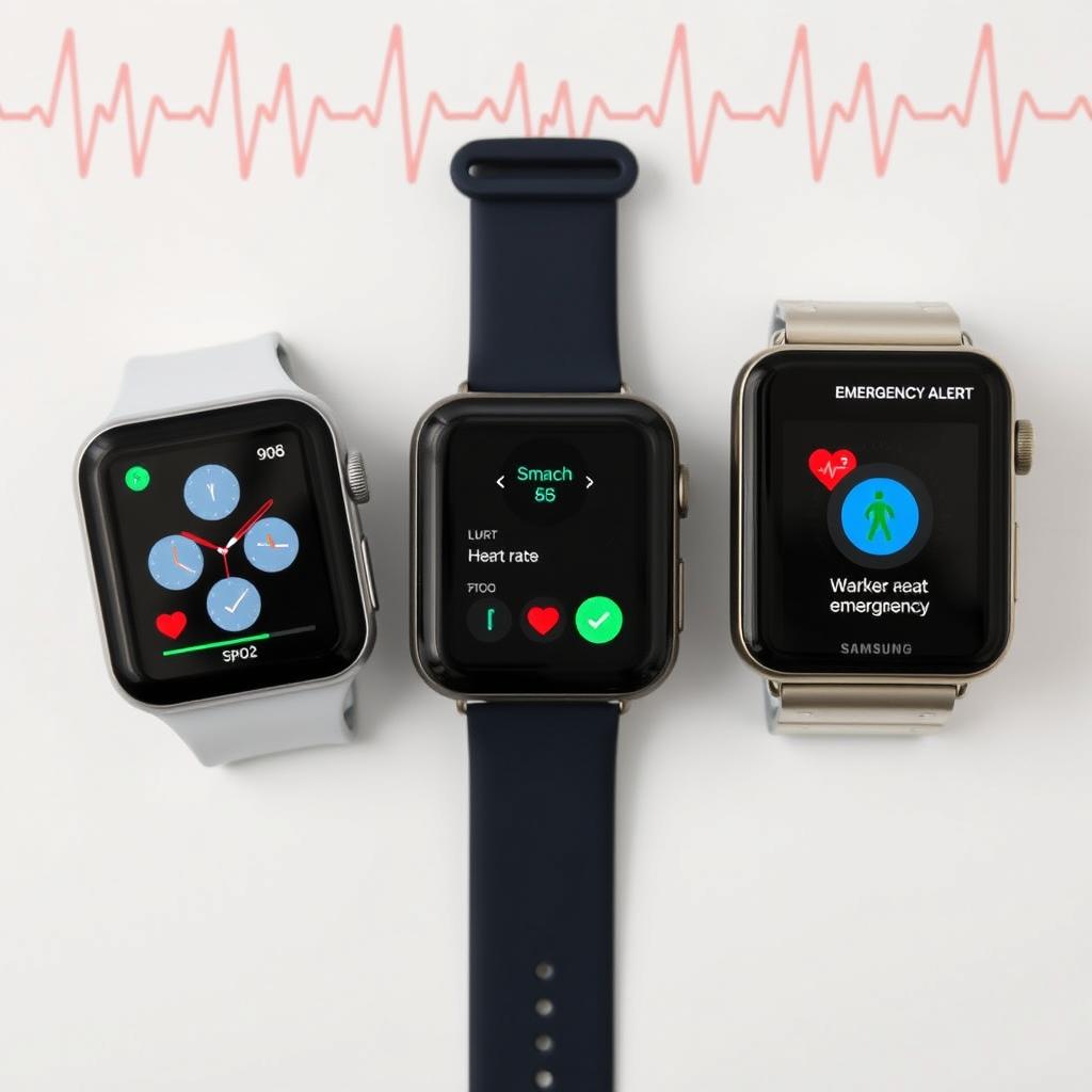 Multiple smartwatches