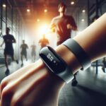 WHOOP 5 fitness tracker worn during workout