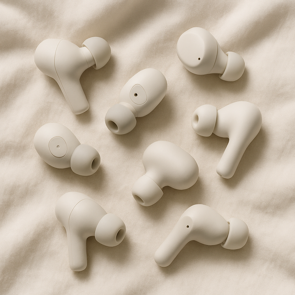 different types of earbuds for sleeping comfort and fit